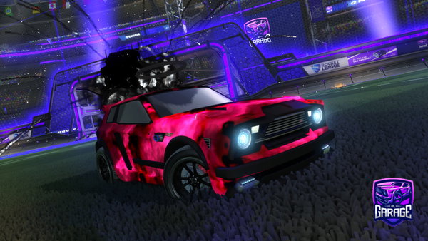 A Rocket League car design from Blobbywastaken
