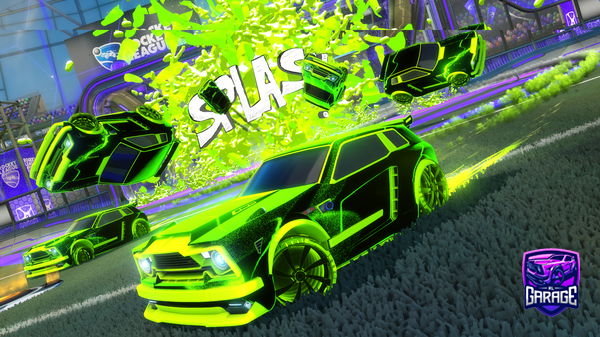 A Rocket League car design from lukanard