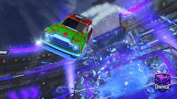 A Rocket League car design from MrDinoduck