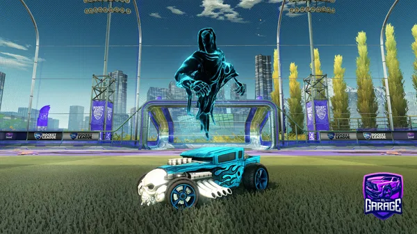 A Rocket League car design from Chicachu