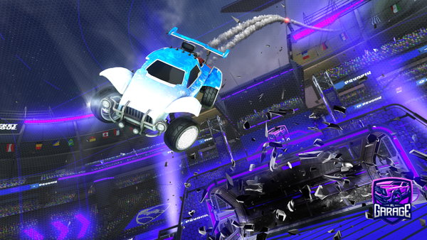 A Rocket League car design from domisaryehousemerchant