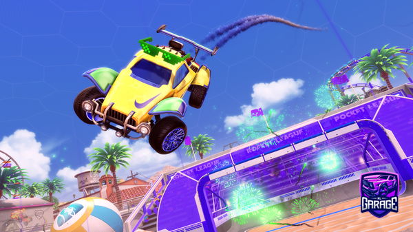 A Rocket League car design from DUCKTO14