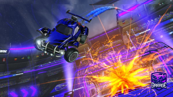 A Rocket League car design from Jalalmo87