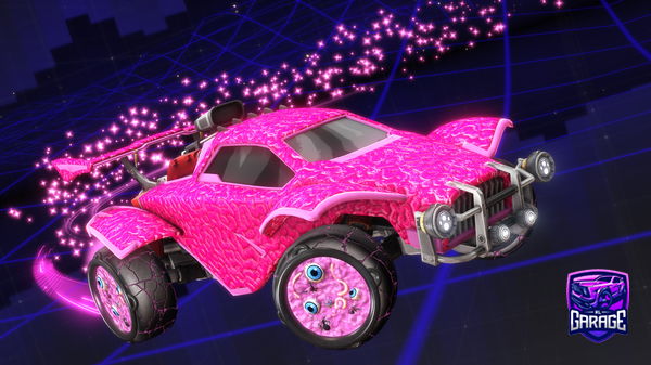 A Rocket League car design from Misha76_