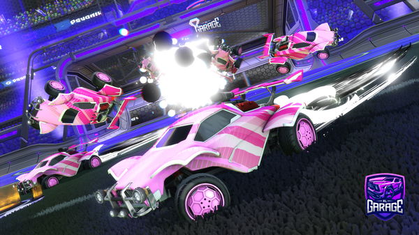 A Rocket League car design from IShowHamzah