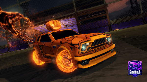 A Rocket League car design from ITZkhalZY