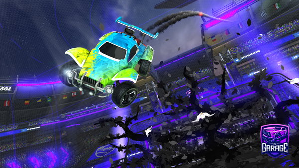 A Rocket League car design from hazzardmy32