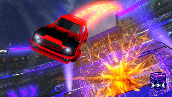 A Rocket League car design from megzo22