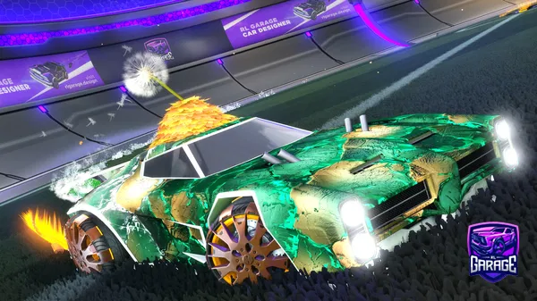 A Rocket League car design from Elr0nd