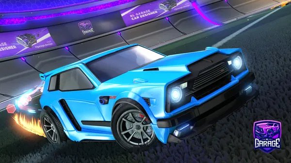 A Rocket League car design from MovieMaster4