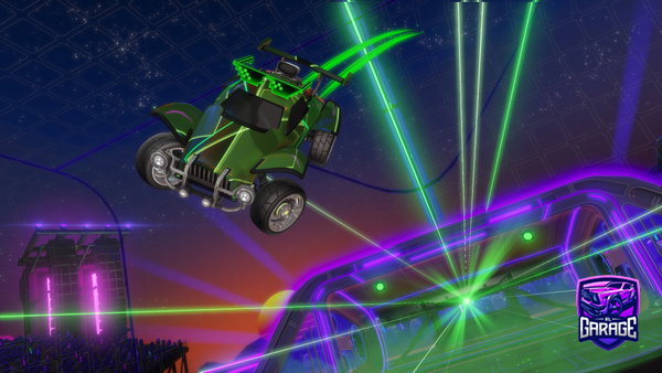A Rocket League car design from worrifying