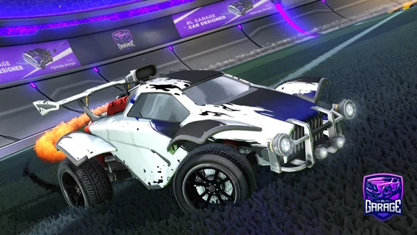 A Rocket League car design from MayTea