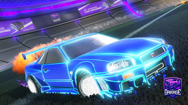 A Rocket League car design from Daan_2010