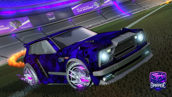 A Rocket League car design from Killerboyz9613