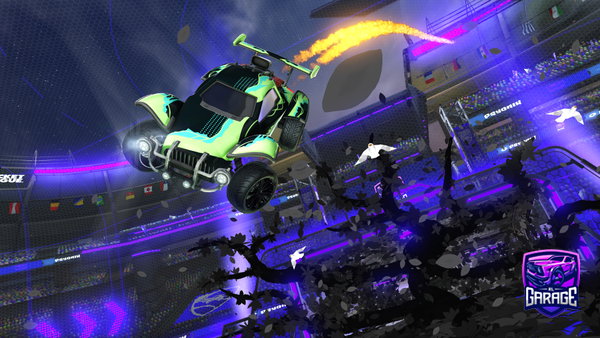 A Rocket League car design from MoAlk_13
