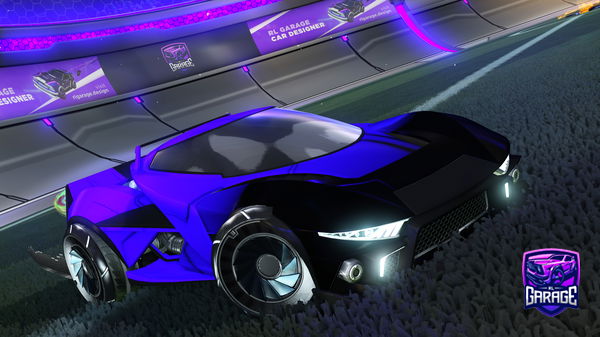 A Rocket League car design from recicat