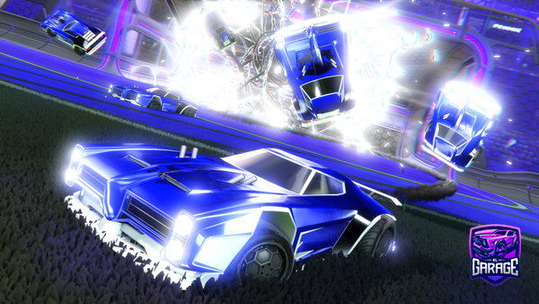 A Rocket League car design from Riquezz11