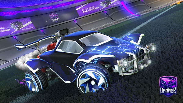 A Rocket League car design from 10137