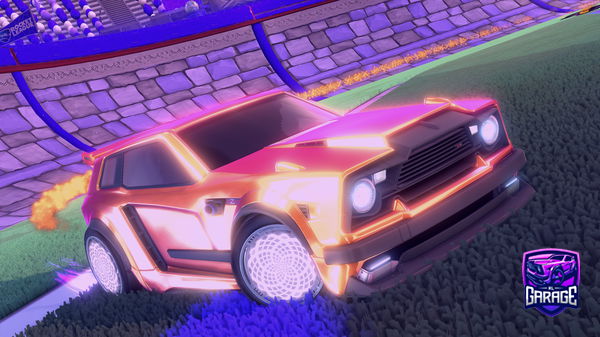 A Rocket League car design from TheJBro