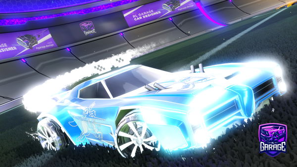 A Rocket League car design from Lduzmani