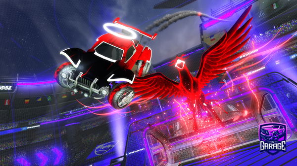 A Rocket League car design from RaYaNxz