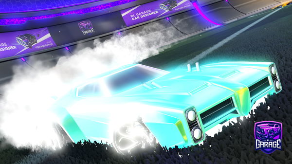 A Rocket League car design from strykerredbull11