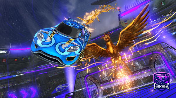 A Rocket League car design from AxolotlBlock