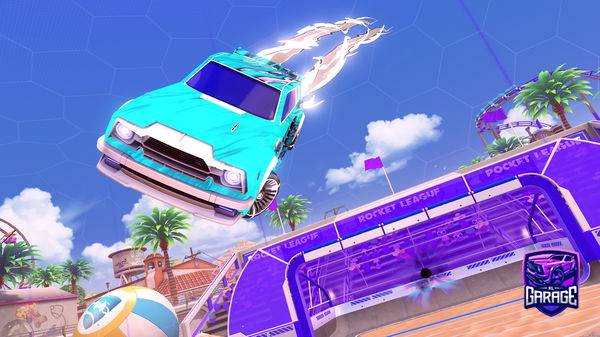 A Rocket League car design from StromileQ