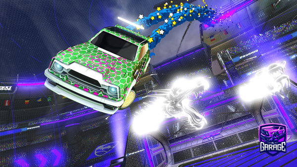 A Rocket League car design from Xxcullen__