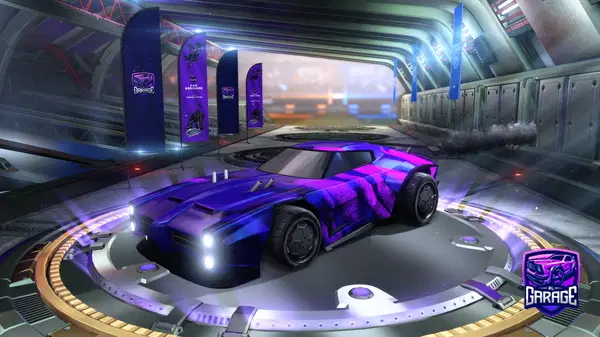 A Rocket League car design from MrTeaYT