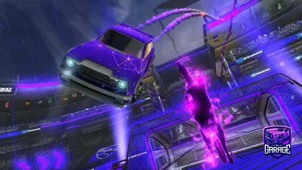 A Rocket League car design from giftedfish