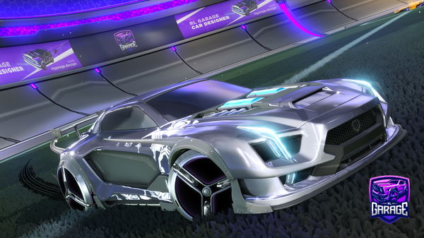 A Rocket League car design from Apood_CMC