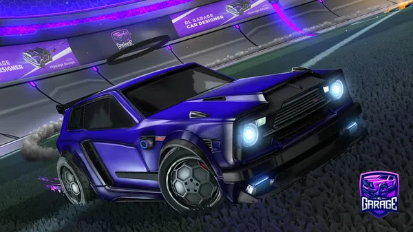 A Rocket League car design from GamerHome