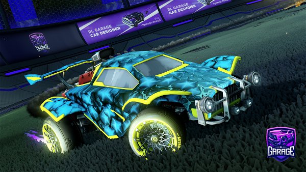 A Rocket League car design from A_Baby