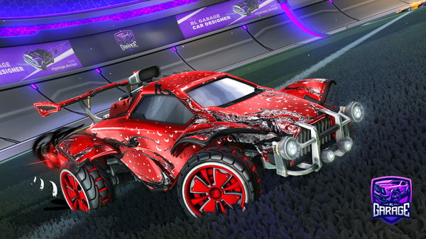 A Rocket League car design from DevilOCE