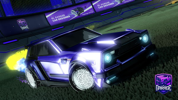 A Rocket League car design from tide_rll