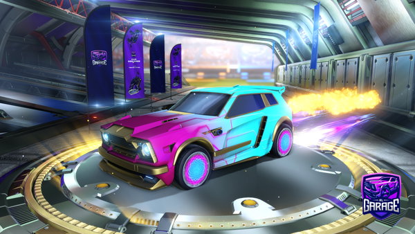 A Rocket League car design from FireBison