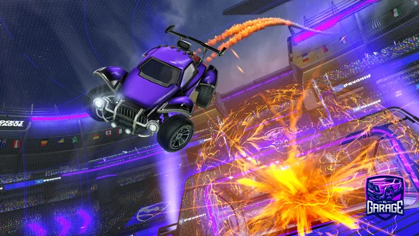 A Rocket League car design from Tavianbryce06