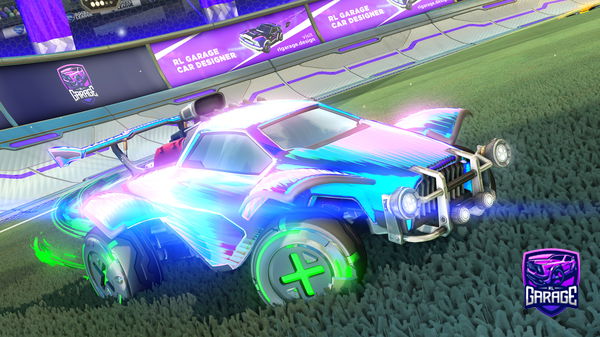 A Rocket League car design from Llama15