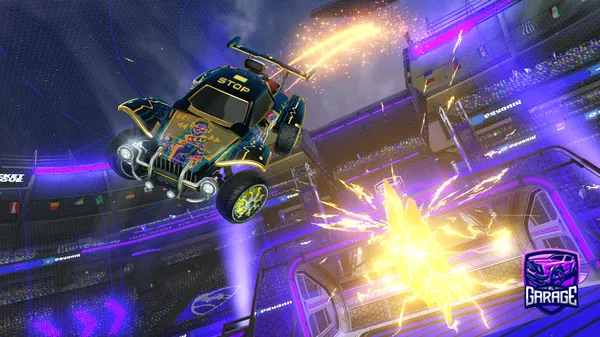 A Rocket League car design from Xtupe_official