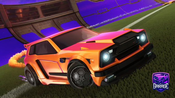 A Rocket League car design from wildcardrl