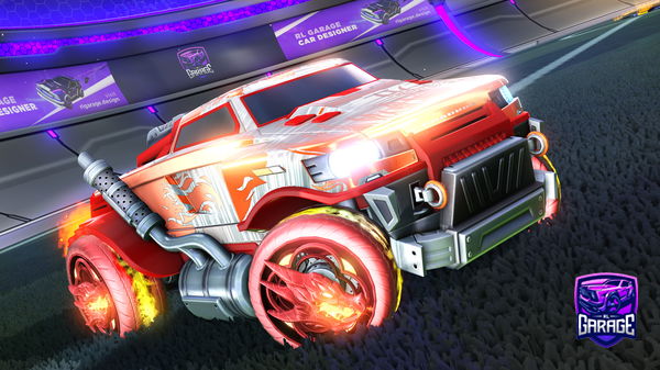 A Rocket League car design from TTV_someone_scores_goals