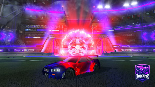 A Rocket League car design from Billymcg1608