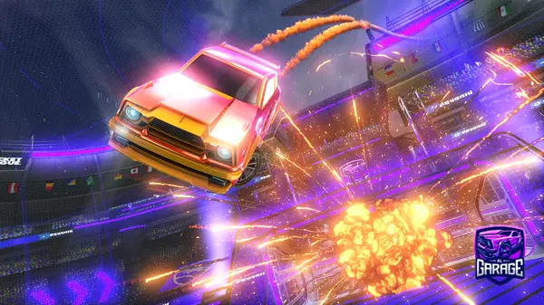 A Rocket League car design from Therunningman123