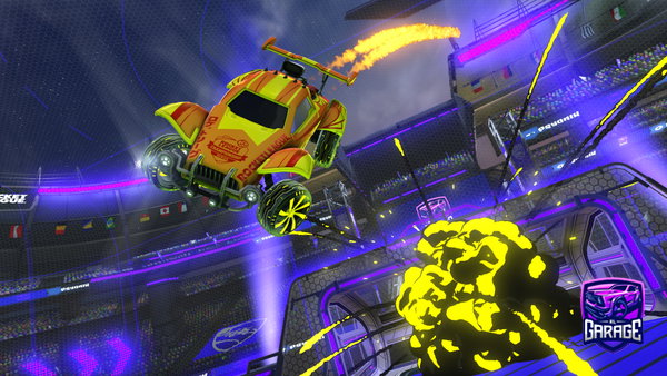 A Rocket League car design from liam0625
