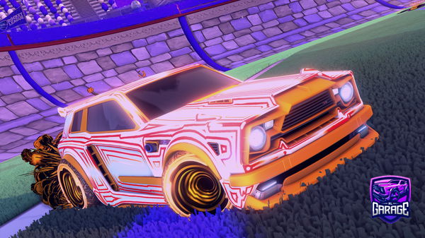 A Rocket League car design from darkdangion
