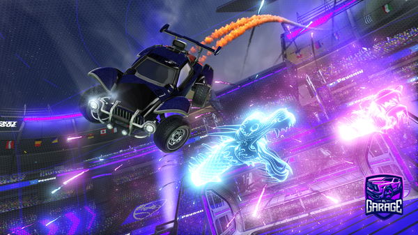 A Rocket League car design from KlutzyRL