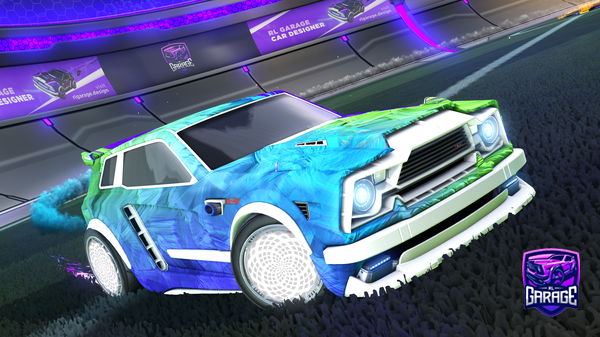 A Rocket League car design from Conormatrix