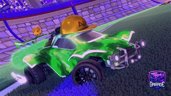 A Rocket League car design from Gustavo132