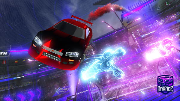 A Rocket League car design from alf0n09